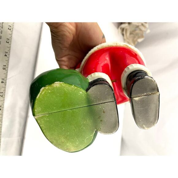 VTG Paramount Hard Plastic Christmas Santa Claus Blow Mold Light Up MOLD ONLY - Picture 6 of 14